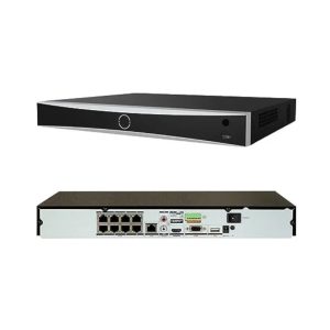 NVR PoE 4K AcuSense Hikvision DS-7608NXI-K2/8P 8 ports PoE 80W