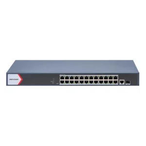 Switch 24 Ports Smart PoE Gigabit HIKVISION DS-3E1526P-EI/M